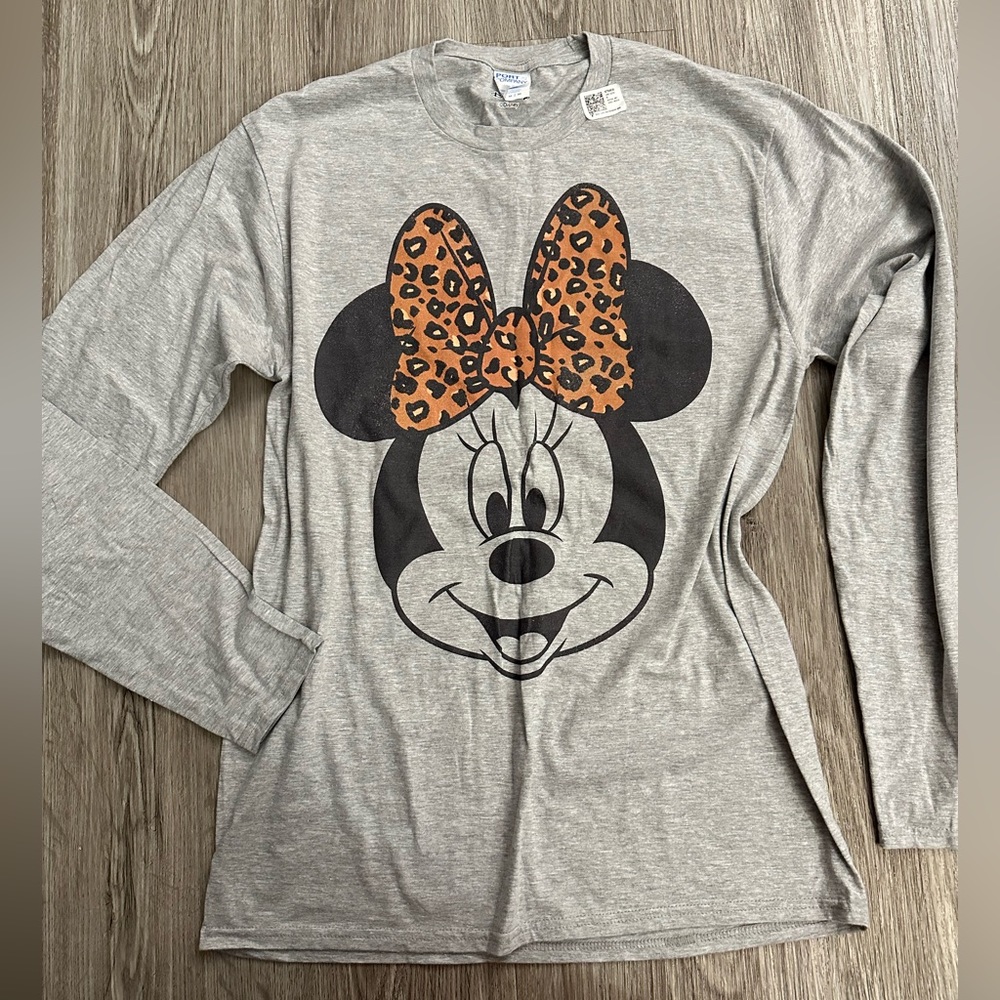 NEW| Disney Mini Mouse Long Sleeve Shirt - Picture 1 of 4